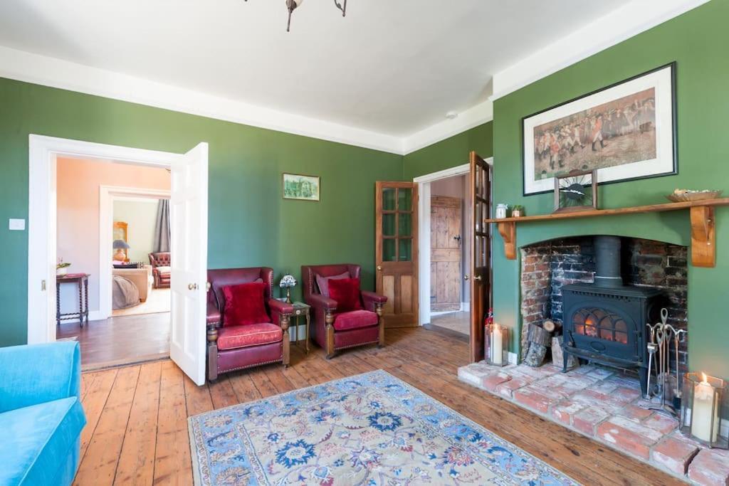 Firs Sleeps 15 Stunning Country House With Hot Tub Sudbourne Luaran gambar